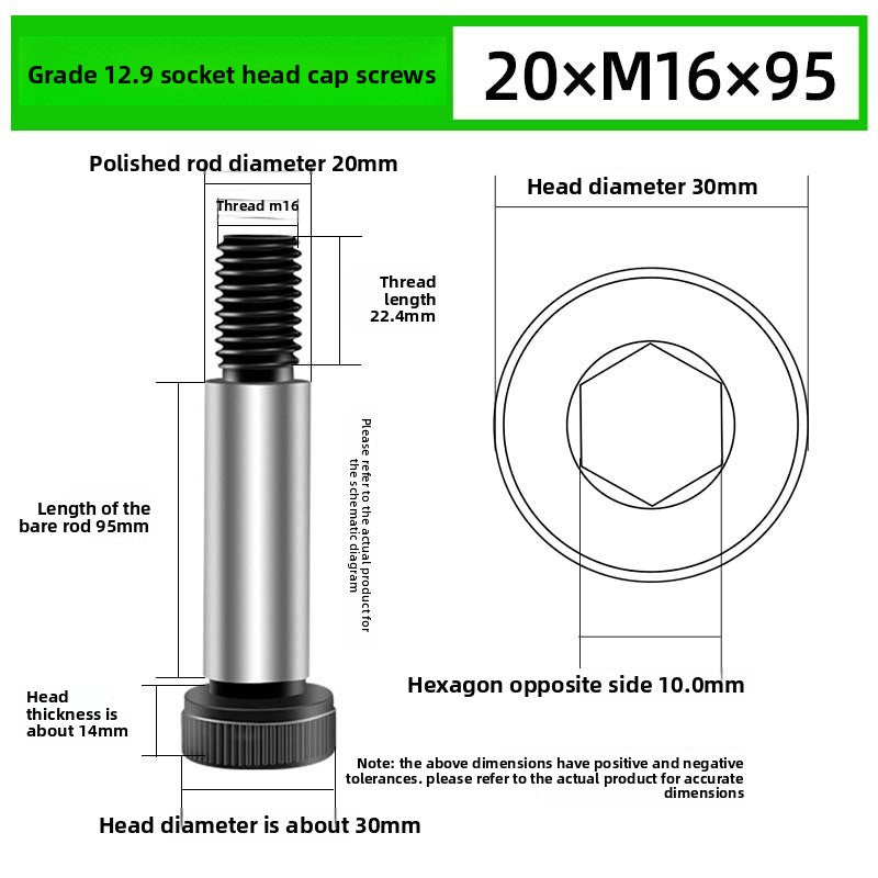 Injection Molding Consumables Injection Molding Spare Parts Screws High Screws Bolts Limit Screws Shoulder Screws High Screws Bolts Rods Wholesale Size Can Be Customized