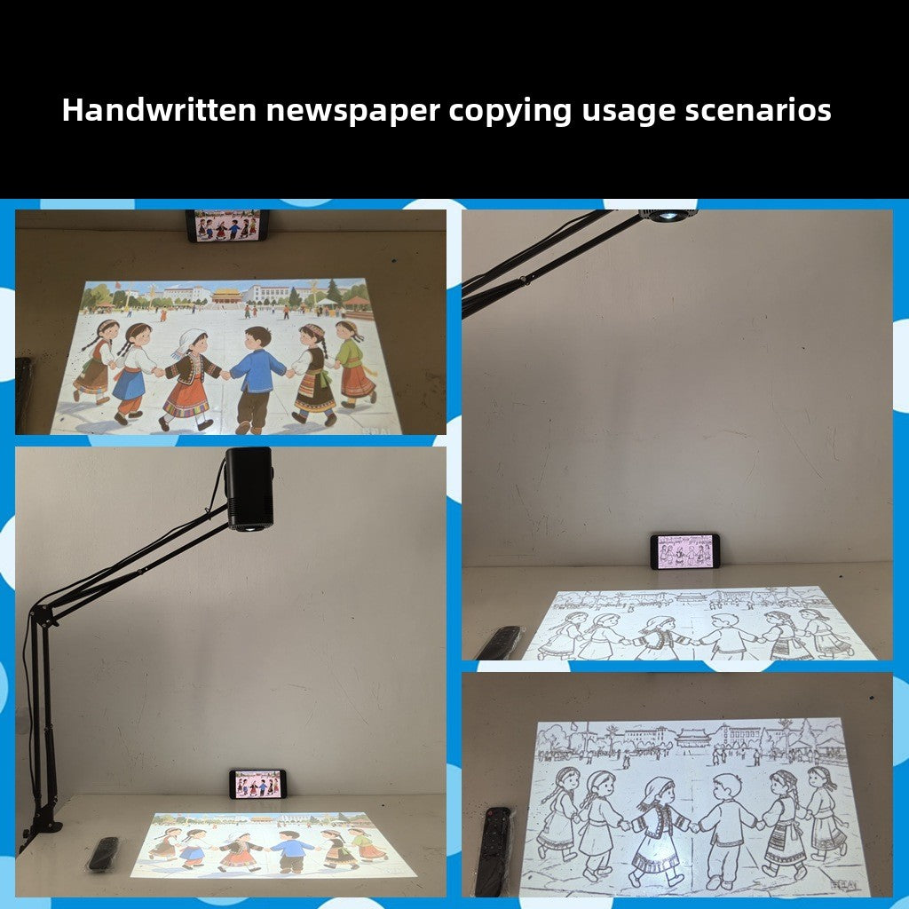 Drawing Copying Tool Hand-drawn Cake Tracing Intelligent Copying Table Calligraphy Practice Projector Drawing Line Drafting