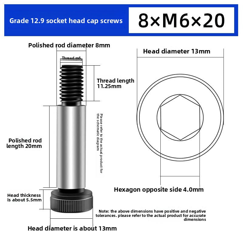 Injection Molding Consumables Injection Molding Spare Parts Screws High Screws Bolts Limit Screws Shoulder Screws High Screws Bolts Rods Wholesale Size Can Be Customized