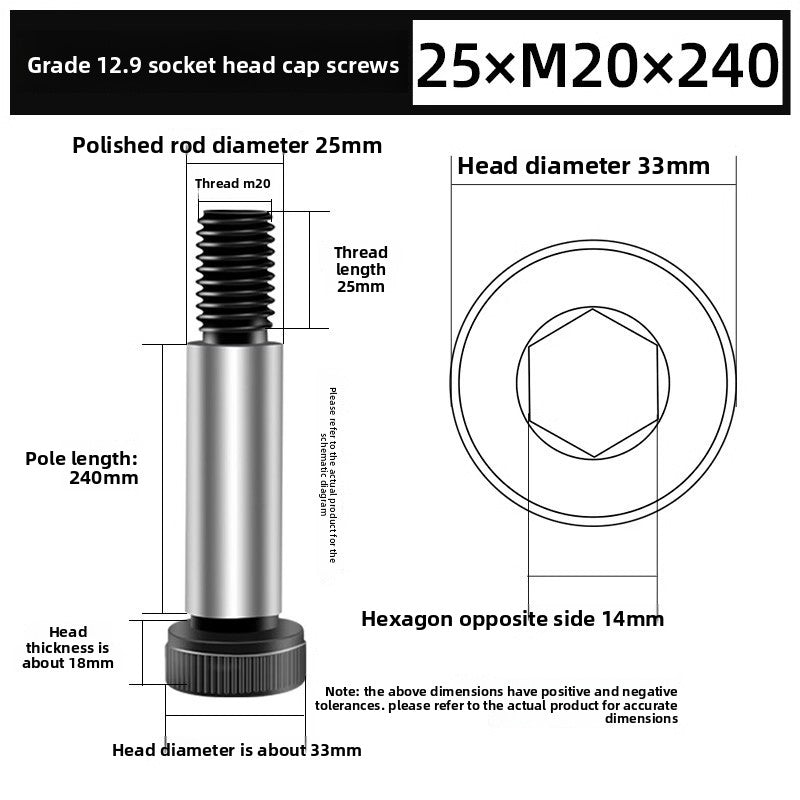 Injection Molding Consumables Injection Molding Spare Parts Screws High Screws Bolts Limit Screws Shoulder Screws High Screws Bolts Rods Wholesale Size Can Be Customized