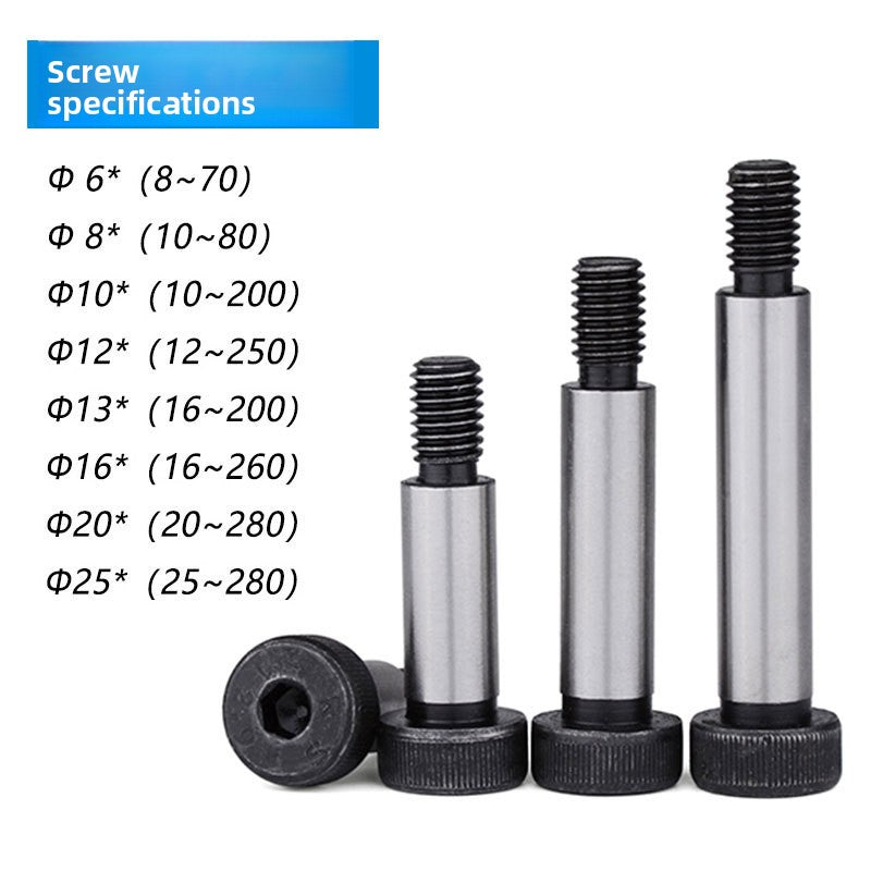 Injection Molding Consumables Injection Molding Spare Parts Screws High Screws Bolts Limit Screws Shoulder Screws High Screws Bolts Rods Wholesale Size Can Be Customized