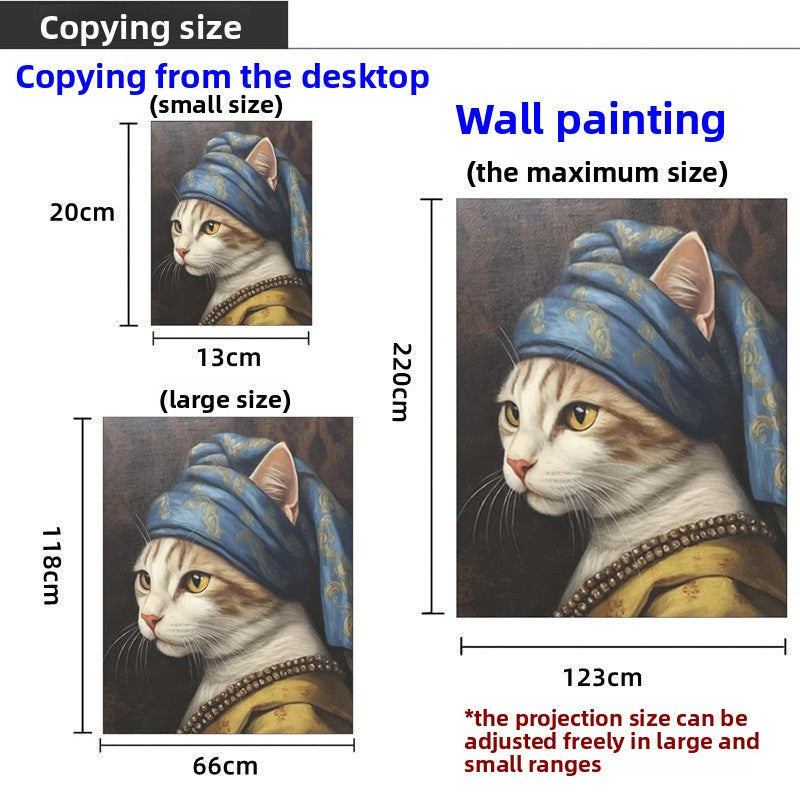 Drawing Copying Tool Hand-drawn Cake Tracing Intelligent Copying Table Calligraphy Practice Projector Drawing Line Drafting