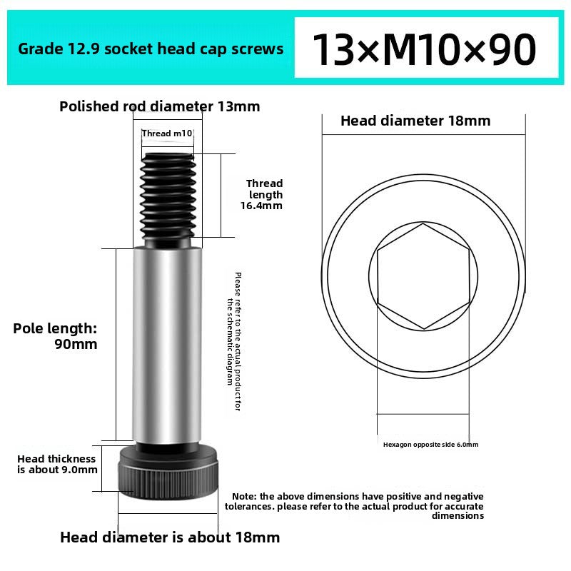 Injection Molding Consumables Injection Molding Spare Parts Screws High Screws Bolts Limit Screws Shoulder Screws High Screws Bolts Rods Wholesale Size Can Be Customized
