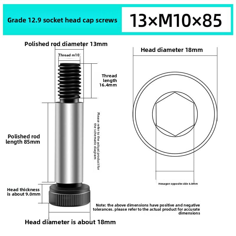 Injection Molding Consumables Injection Molding Spare Parts Screws High Screws Bolts Limit Screws Shoulder Screws High Screws Bolts Rods Wholesale Size Can Be Customized
