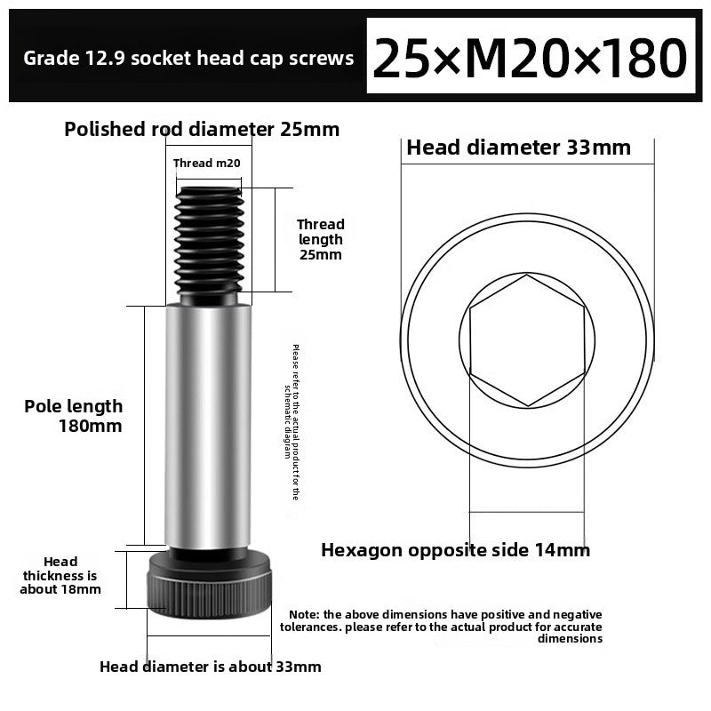 Injection Molding Consumables Injection Molding Spare Parts Screws High Screws Bolts Limit Screws Shoulder Screws High Screws Bolts Rods Wholesale Size Can Be Customized