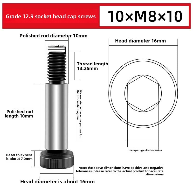 Injection Molding Consumables Injection Molding Spare Parts Screws High Screws Bolts Limit Screws Shoulder Screws High Screws Bolts Rods Wholesale Size Can Be Customized