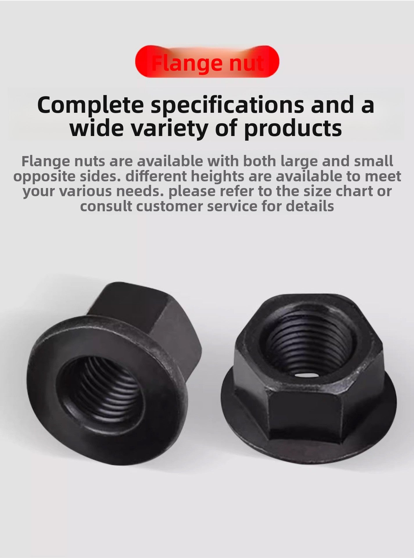 Injection molding consumables Injection molding spare parts Flange nut with pad Heightened hexagon with spacer Mold pressure plate nut M8M10M12M14M16M20M22M24 Size can be customized