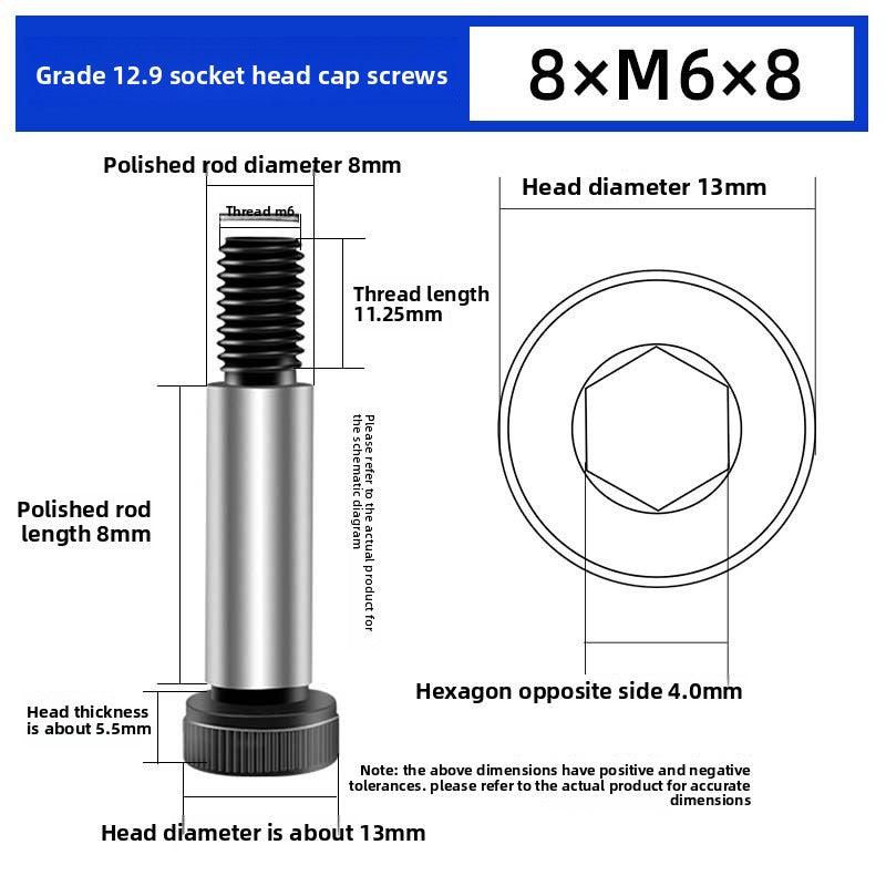Injection Molding Consumables Injection Molding Spare Parts Screws High Screws Bolts Limit Screws Shoulder Screws High Screws Bolts Rods Wholesale Size Can Be Customized