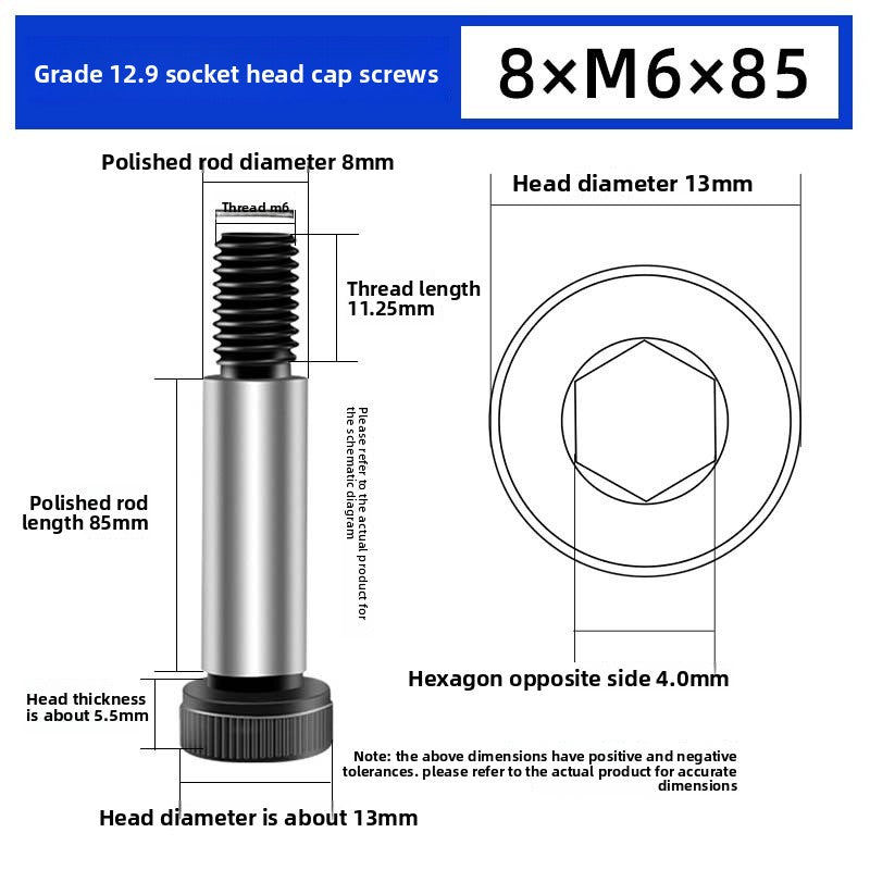 Injection Molding Consumables Injection Molding Spare Parts Screws High Screws Bolts Limit Screws Shoulder Screws High Screws Bolts Rods Wholesale Size Can Be Customized