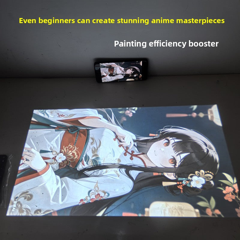 Drawing Copying Tool Hand-drawn Cake Tracing Intelligent Copying Table Calligraphy Practice Projector Drawing Line Drafting