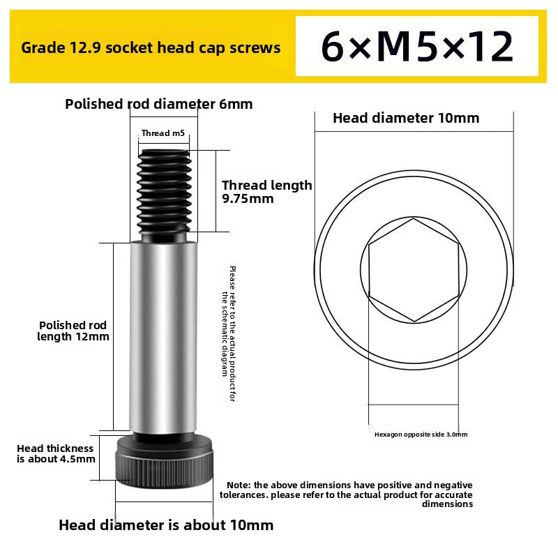 Injection Molding Consumables Injection Molding Spare Parts Screws High Screws Bolts Limit Screws Shoulder Screws High Screws Bolts Rods Wholesale Size Can Be Customized